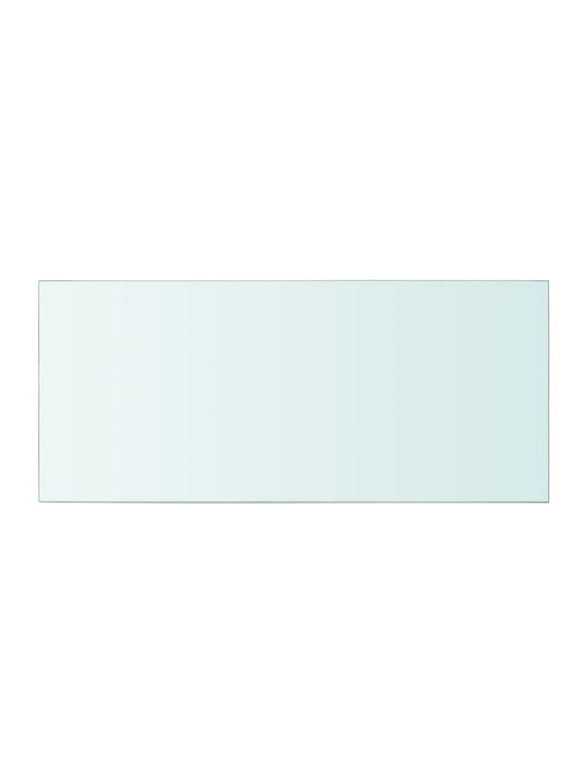 Ράφια Τοίχου Διάφανα (2τμχ) 50x25x0.8εκ.