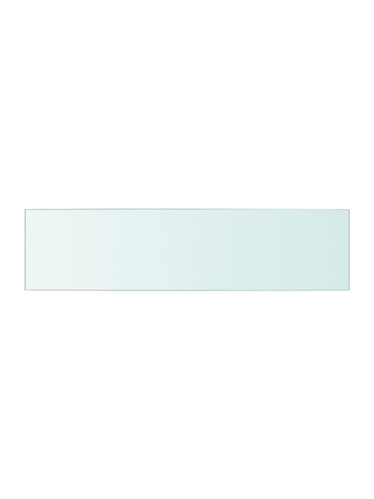 Ράφια Τοίχου Διάφανα (2τμχ) 60x15x0.8εκ.