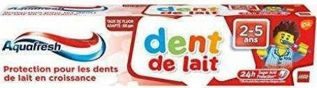 Aquafresh Little Teeth Παιδική Οδοντόκρεμα για 3+ Χρονών με Γεύση Μέντα 50ml