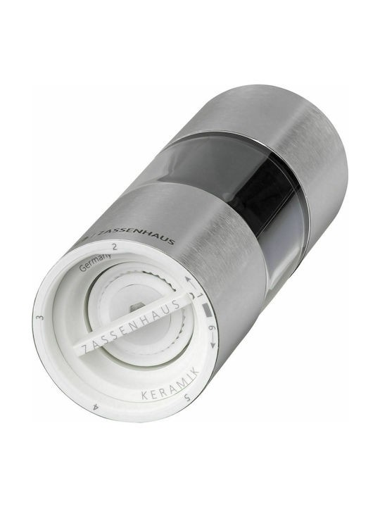 Zassenhaus Mainz Set Manual Râșnițe Condimente Inox în Culoare Argintiu 14cm 1buc