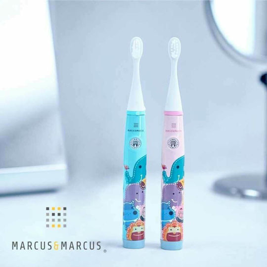 Marcus & Marcus Oral Sonic Electric Periuță de dinți electrică pentru 3+ ani Roz