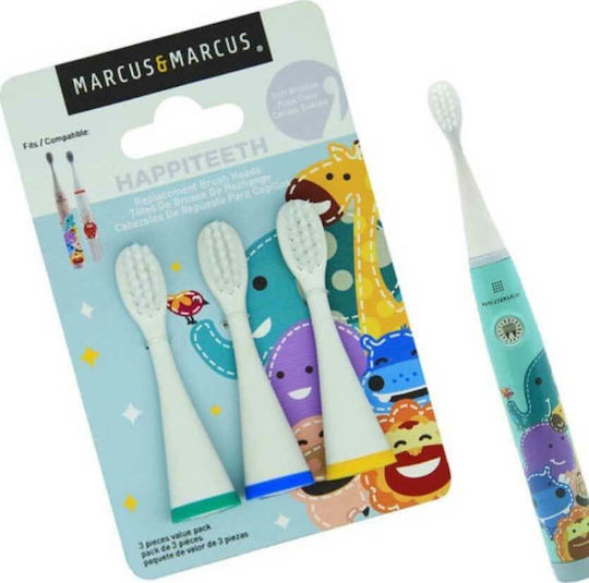 Marcus & Marcus Oral Sonic Electric Periuță de dinți electrică pentru 3+ ani Roz