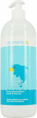 Helenvita Baby All Over Cleanser 1000ml με Αντλία