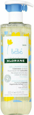 Klorane Gentle Cleansing Gel 500ml mit Pumpe