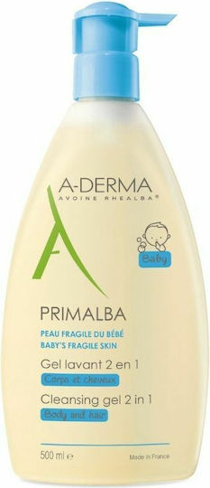 A-Derma Cleansing Gel 500ml with Pump