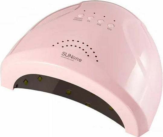 Sun Οne Φουρνάκι Νυχιών UV / LED 48W Ροζ