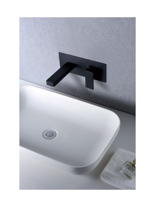 Imex Suiza Built-In Mixer for Bathroom Sink with 1 Exit Black