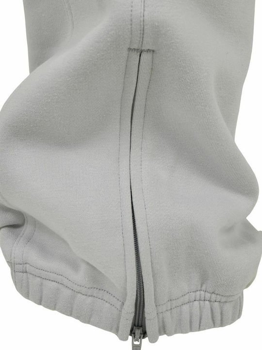 Sweatpants with Elastic Light Asphalt