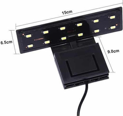 Led7 Aquarium Lighting with Led Lamp IP65 6000K with White Light 6W