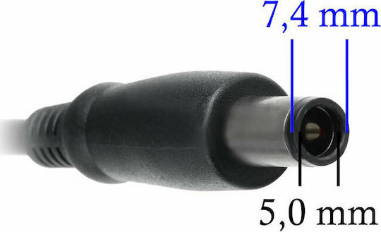Akyga Φορτιστής Laptop 65W 18.5V 3.5A για HP χωρίς Καλώδιο Τροφοδοσίας