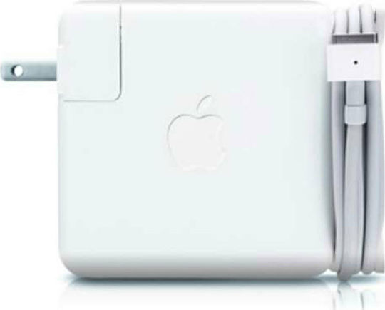 Apple MagSafe Φορτιστής Laptop 85W 16.5V 4.6A για Apple με Αντάπτορα Τροφοδοσίας