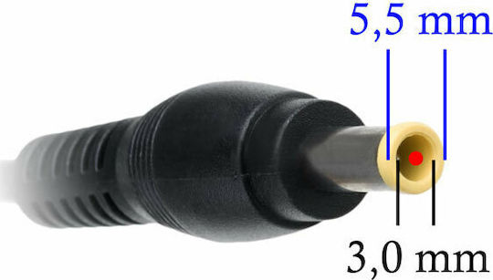 Akyga Universal Laptop Charger 90W 19V 4.74A without Power Cord