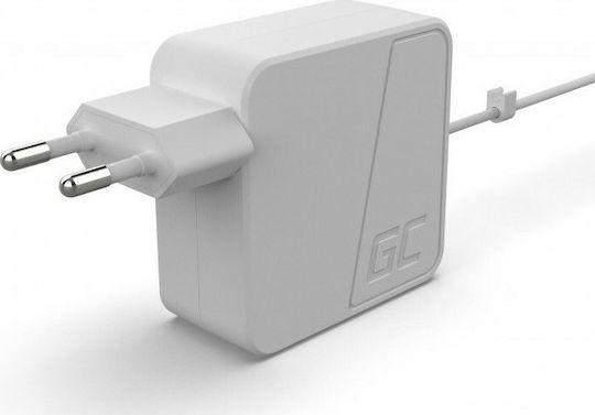 Green Cell Laptop Charger 45W 14.5V 3.1A for Apple with Power Cord