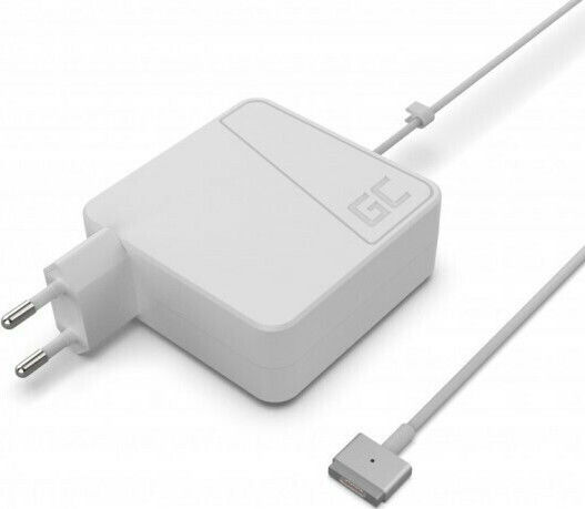 Green Cell Laptop Charger 45W 14.5V 3.1A for Apple with Power Cord