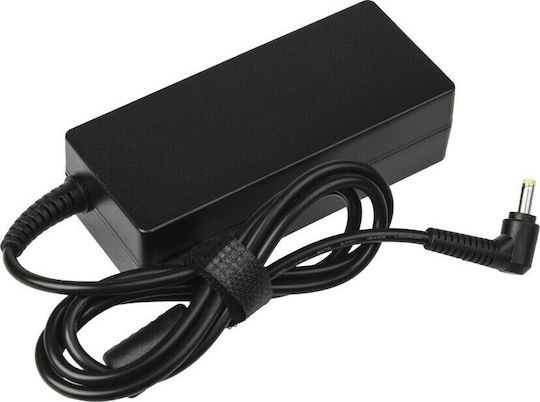 Green Cell Laptop Charger 65W 20V 3.25A for Lenovo with Detachable Power Cord