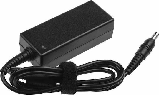 Green Cell Laptop Charger 40W 19V 2.1A for Samsung with Detachable Power Cord