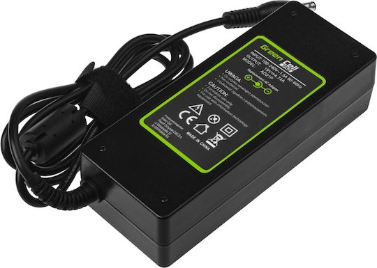 Green Cell Φορτιστής Laptop 90W 19V 4.74A για Samsung με Αποσπώμενο Καλώδιο Τροφοδοσίας