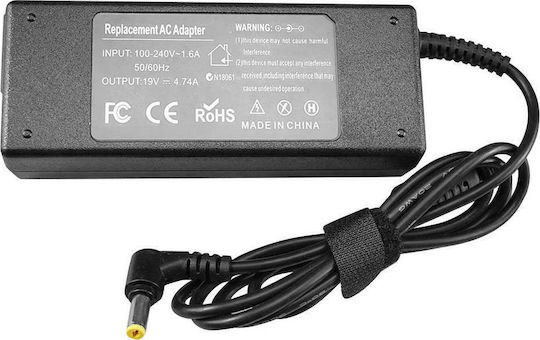 Lamtech Laptop Charger 90W 19V 4.74A for Acer without Power Cord