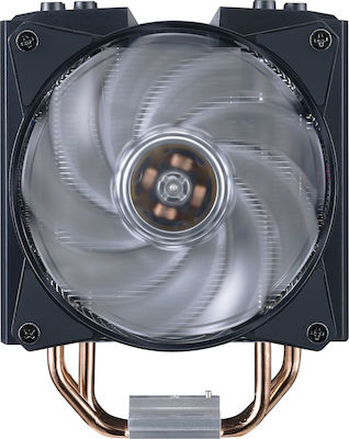 CoolerMaster MasterAir MA410M RGB Ψύκτρα Επεξεργαστή Διπλού Ανεμιστήρα για Socket AM4/115x/AM3/AM3+
