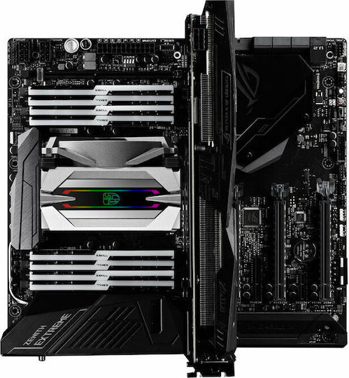 Deepcool Fryzen CPU Kühlung für Socket AM4 / TR4 mit RGB Beleuchtung Silber