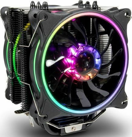 Inter-Tech Argus SU-280 RGB Dual Fan CPU Cooling for AM4/1200/115x Socket