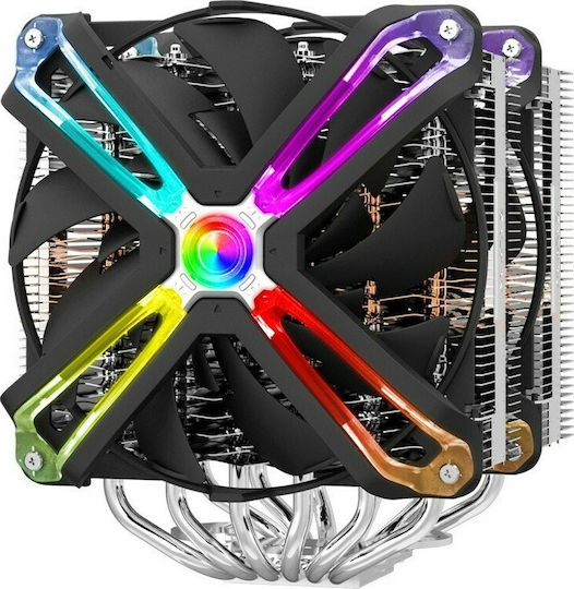 Zalman CNPS20X Dual Fan CPU Cooling with ARGB for AM4/115x Socket