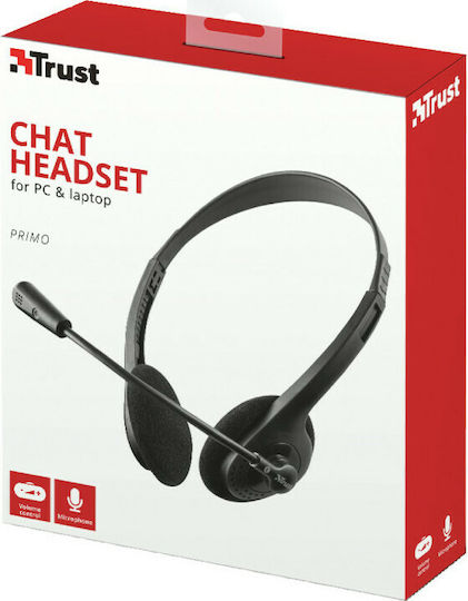 Trust Primo On Ear Multimedia Headphone with Microphone 3.5mm Jack
