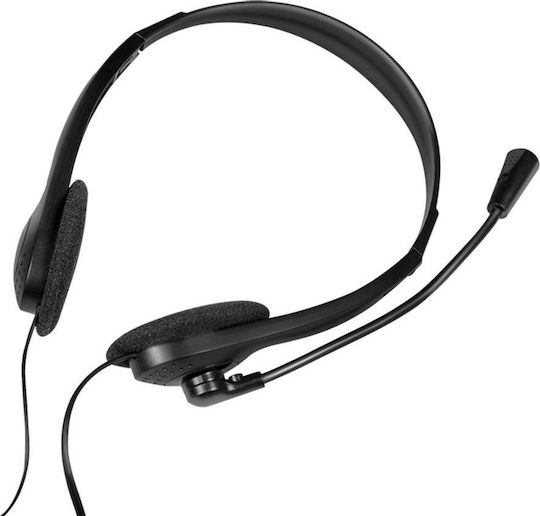 HS0052 On Ear Multimedia Headset with Microphone and 3.5mm Jack Connection