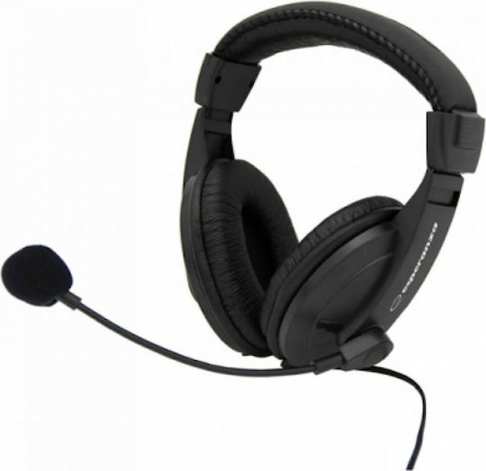 Esperanza EH103 Over Ear Multimedia Ακουστικά με μικροφωνο και σύνδεση 3.5mm Jack