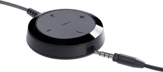 Jabra Evolve 30 II Duo Auf dem Ohr Multimedia-Headsets mit Mikrofon und Verbindung USB-A in Schwarz Farbe