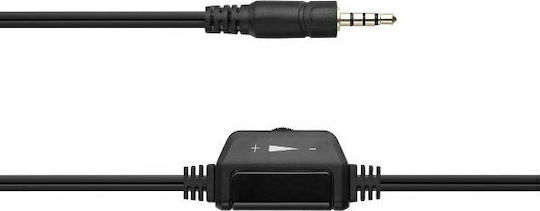 CNS-CHSC1B On Ear Multimedia Headset with Microphone and 3.5mm Jack Connection