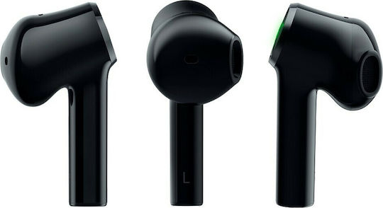 Razer Hammerhead X Ohrstöpsel Bluetooth-Freisprecheinrichtung Kopfhörer mit Schweißresistenz und Ladeetui Schwarz