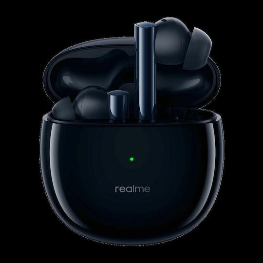 Realme Buds Air 2 Bluetooth-Freisprecheinrichtung Kopfhörer mit Schweißresistenz und Ladeetui Schwarz