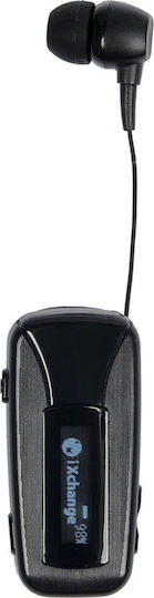 iXchange UA51 Pro In-ear Bluetooth Handsfree Ακουστικό Πέτου Μαύρο