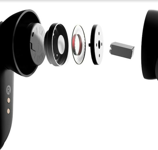 Edifier Neobuds Pro Bluetooth Handsfree Ακουστικά με Αντοχή στον Ιδρώτα και Θήκη Φόρτισης Μαύρα