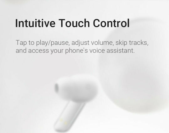Haylou W1 In-ear Bluetooth Handsfree Ακουστικά με Αντοχή στον Ιδρώτα και Θήκη Φόρτισης Μπλε