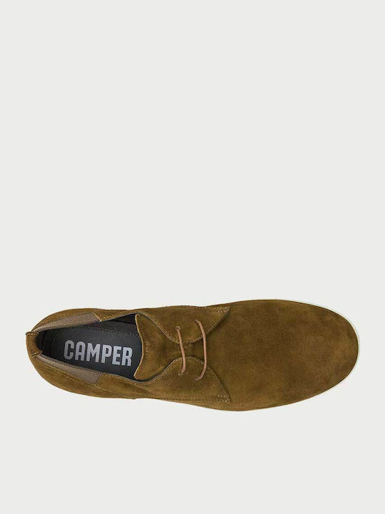 Men's Suede Casual Shoes Brown