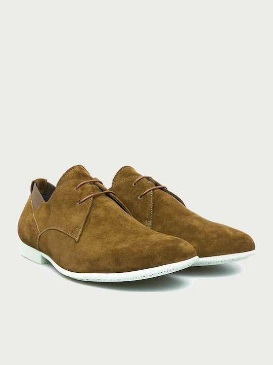 Men's Suede Casual Shoes Brown