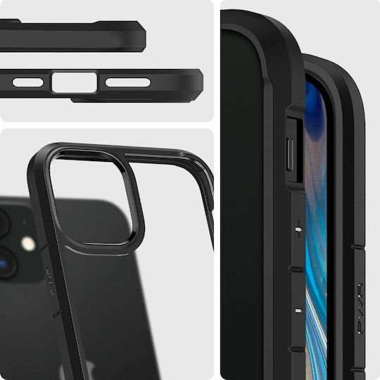 Spigen Ultra Hybrid Back Cover Silicone 2mm Black (iPhone 12 mini)