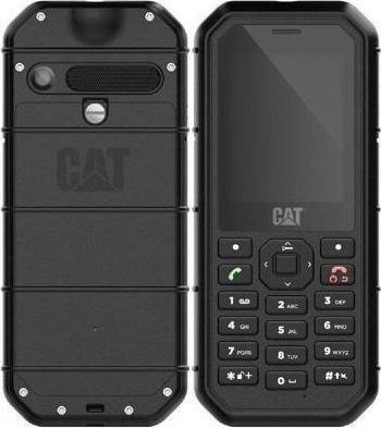 CAT B26 Dual SIM Resistant Mobile Phone with Buttons Black