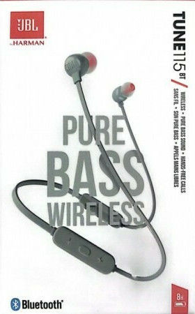 JBL Tune 115BT In-Ear Bluetooth-Freisprecheinrichtung Kopfhörer Gray