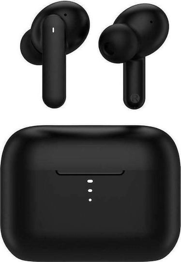 QCY T10PRO In-ear Bluetooth Handsfree Căști cu Rezistență la Transpirație și Carcasă de Încărcare Negru