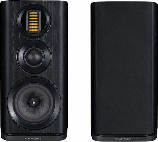 Wharfedale Evo 4.2 S019.31663 Двойка Hi-Fi Говорители Bookself 120W 3 Брой шофьори Ш25xД35xВ45.5см. Черен