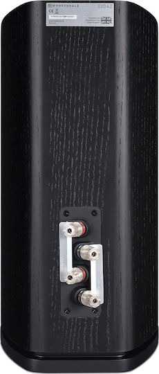 Wharfedale Evo 4.2 S019.31663 Двойка Hi-Fi Говорители Bookself 120W 3 Брой шофьори Ш25xД35xВ45.5см. Черен