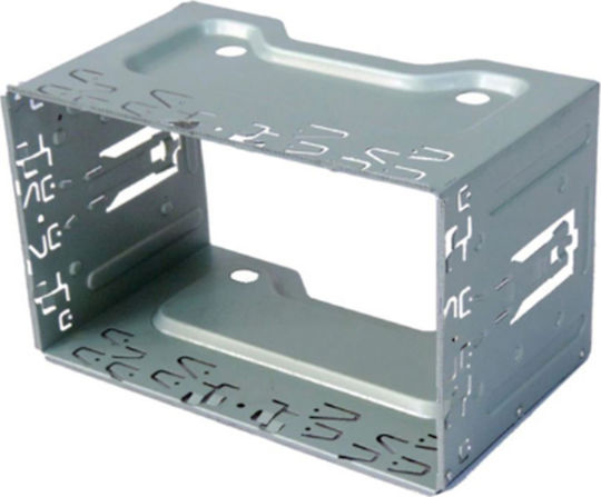 Universal Μεταλλική Βάση Στήριξης για Οθόνες 2 DIN 182 x 103mm