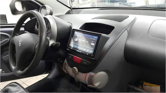 DIN Fascia Panels 2 Din for Fiat Fiorino, Qubo / Citroen Nemo / Peugeot Bipper for Fiat Fiorino