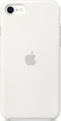 Apple Silicone Case White (iPhone SE 2020/8/7)