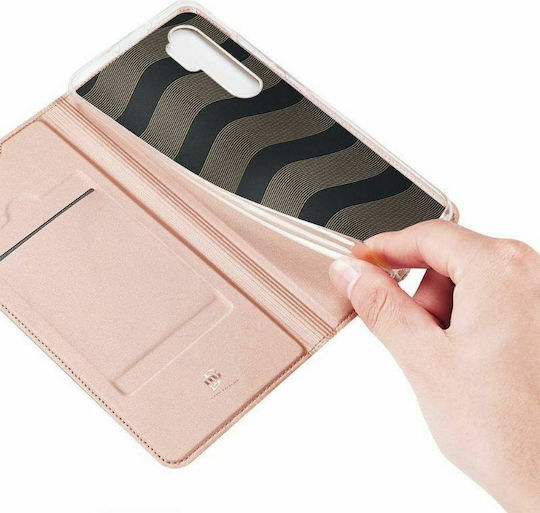 Dux Ducis Skin Pro Book Δερματίνης Ροζ Χρυσό (Redmi 9A / 9AT)