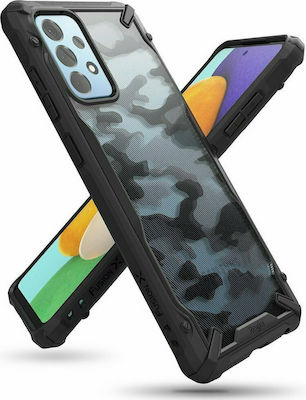 Ringke Fusion X Plastic / Silicone Back Cover Durable Black (Galaxy A52 / A52s)