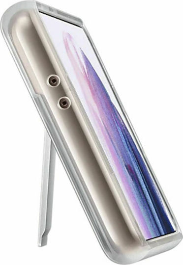 Samsung Clear Standing Cover Back Cover Plastic Transparent (Galaxy S21 5G)